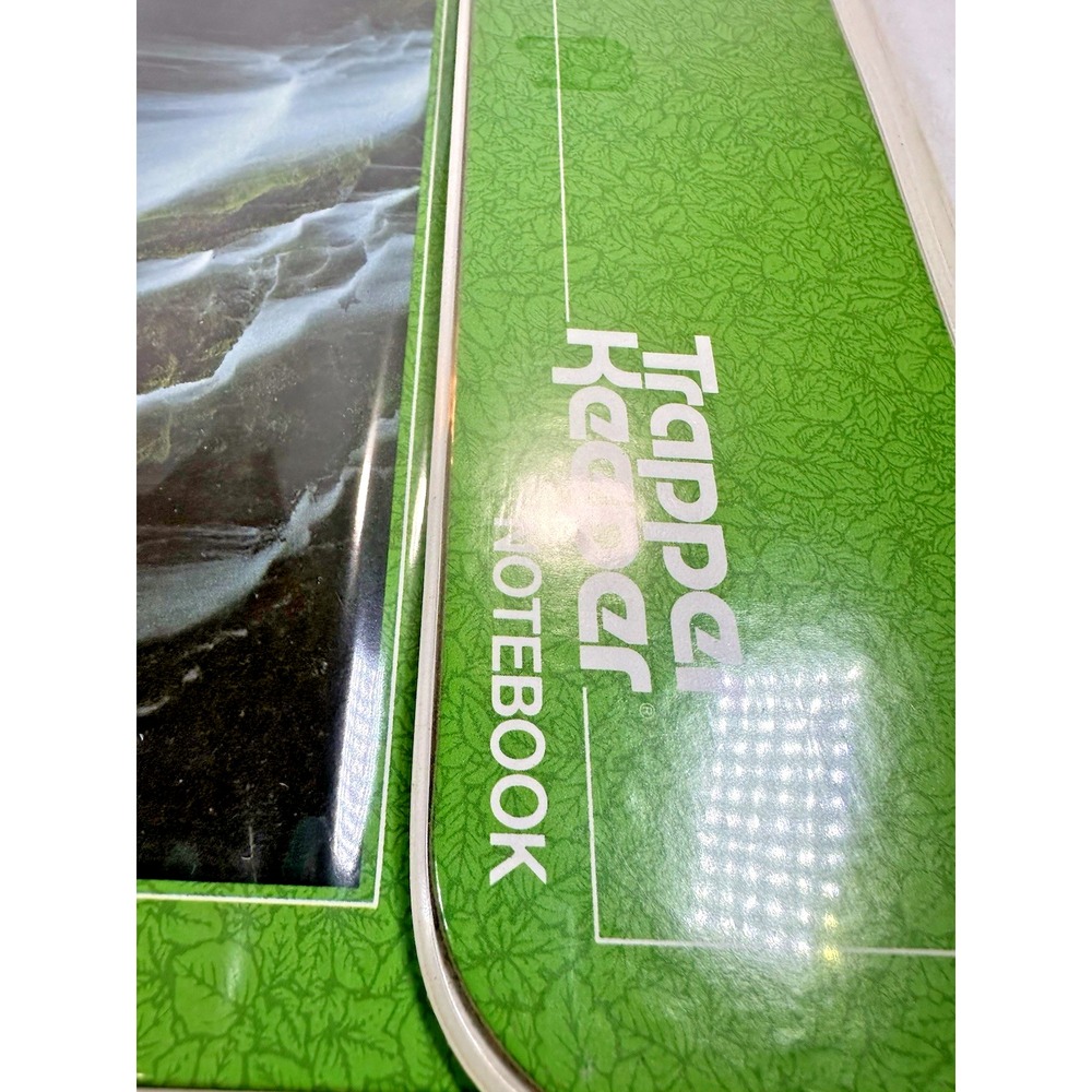 1983 Mead Trapper Keeper NOS MINT w/ Cardboard Ad Flap Waterfall Pink Laurel - Picture 5 of 16